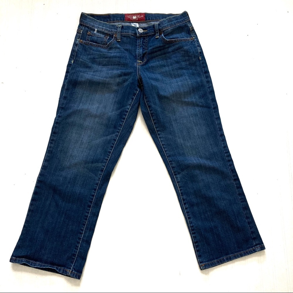 LUCKY BRAND JEANS EASY RIDER CROP SIZE-6/28